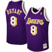 Maillot Enfant Los Angeles Lakers Kobe Bryant RetroVolet (2)